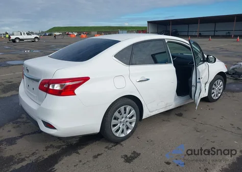 2017 Nissan Sentra S из США, поврежденный, VIN 3N1AB7AP3HY288801